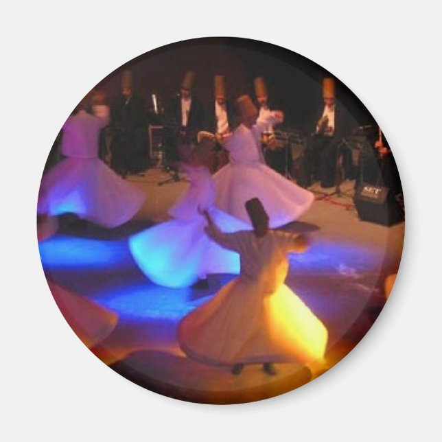 Aimant Whirling-Dervishes-Cérémonie-Cappadoce-turkish-nig (Devant)