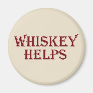 Aimant Whiskey aide à drôles l'alcool dit whisky citation