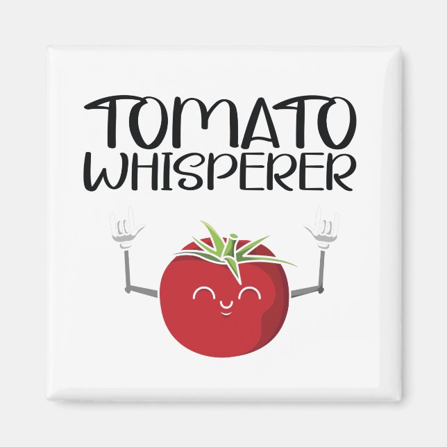 Aimant Whisperer tomate (Devant)
