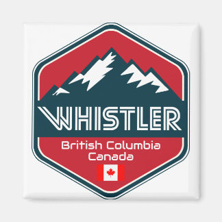 Aimant Whistler British Columbia Canada Design