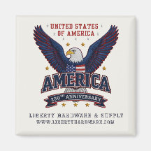 White Custom Promo America 250th Anniversary Eagle