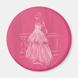 Aimant White Out Gown Espace Négatif