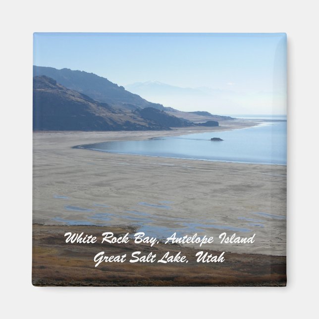 Aimant White Rock Bay, Antelope Island Grand... (Devant)