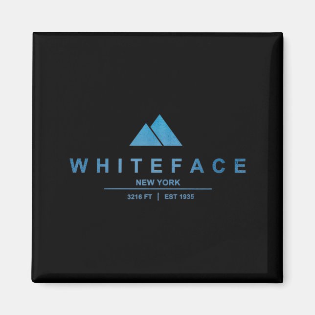 Aimant Whiteface Ski Resort New York  (Devant)