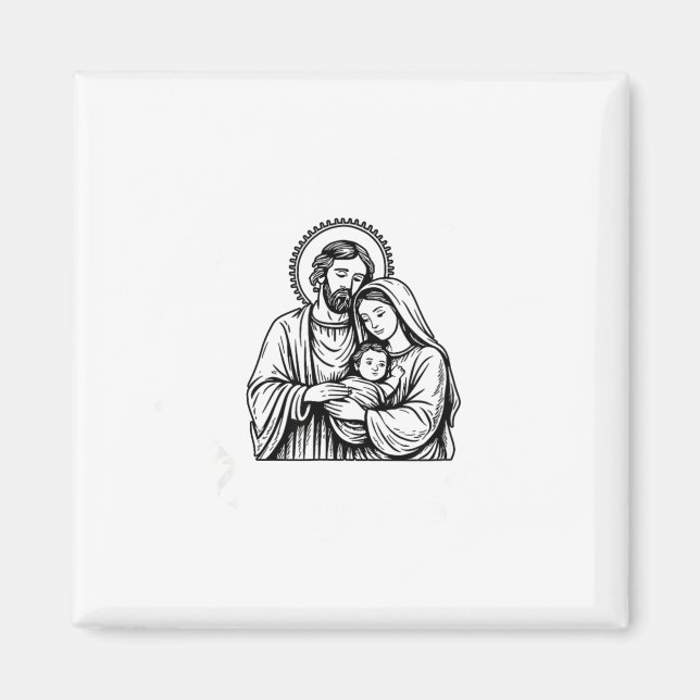 Aimant Whose God White Baby Is This Funny Christmas  (Devant)