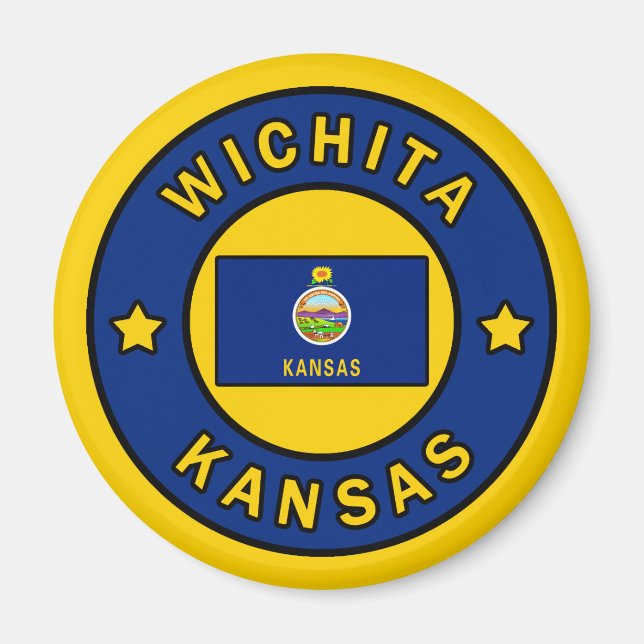 Aimant Wichita Kansas (Devant)