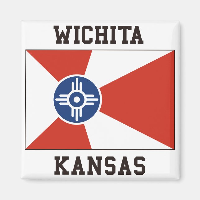 Aimant Wichita Kansas (Devant)