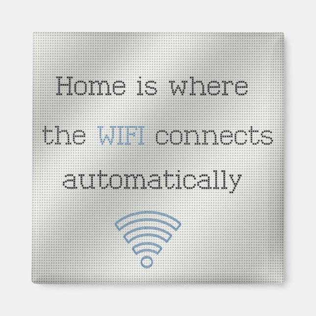 Aimant WIFI de la maison de coupe transversale (Devant)