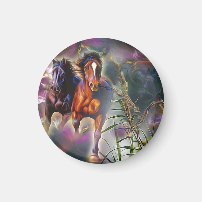 Aimant Wild gallop (Devant)
