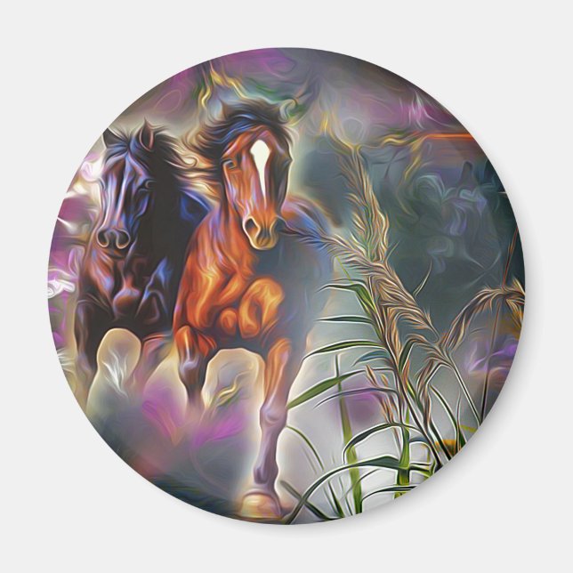 Aimant Wild gallop (Devant)