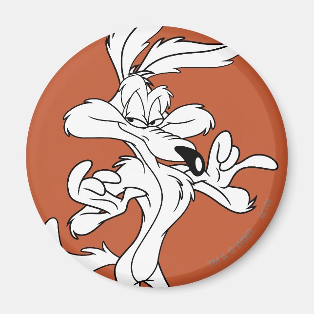Aimant WILE E. COYOTE™ A L'Air Agréable (Devant)