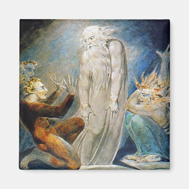 Aimant William Blake : La sorcière d'Endor (Devant)