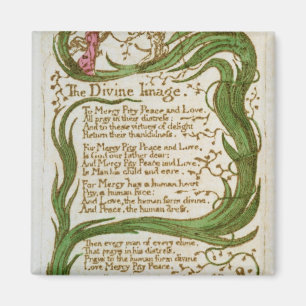 Aimant William Blake   l'image divine, des chansons de