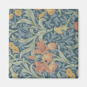 Aimant William Morris Art Décoratif Iris Motif