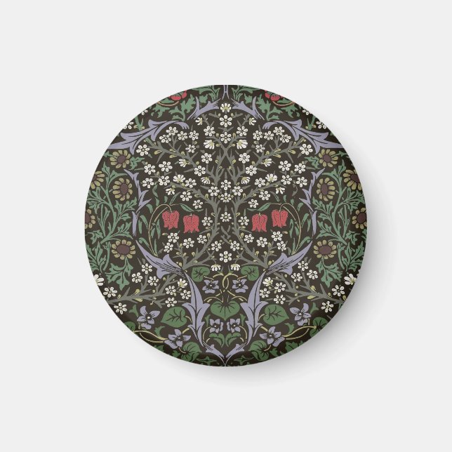 Aimant William Morris Blackthorn Tapestry Floral (Devant)