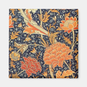 Aimant William Morris Cray Floral Art Nouveau Motif