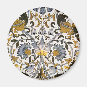 Aimant william morris lodden floral fleur textile