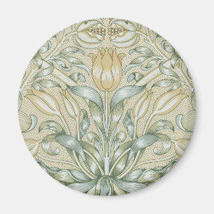 Aimant William Morris Motif Grenade Antique Lily