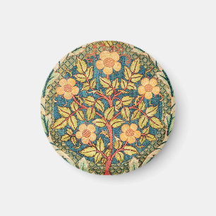 Aimant William Morris Rose Wreath
