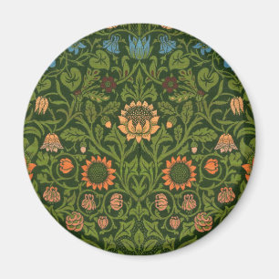 Aimant William Morris Violet et Columbine Art Rug