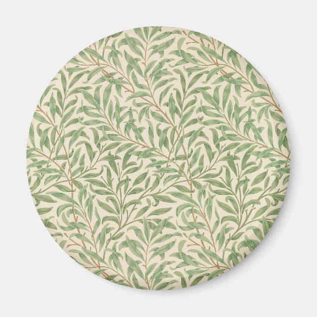 Aimant William Morris Willow Bough Garden Flower Classic (Devant)