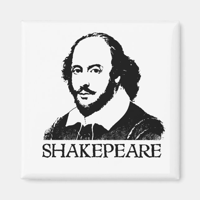 Aimant William Shakespeare (Devant)