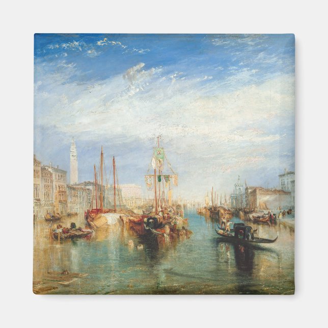 Aimant William Turner - Venice Porch Madonna della Salute (Devant)