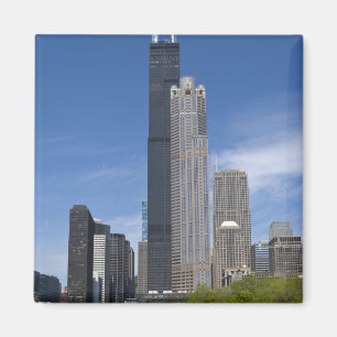 Aimant Willis Tower (anciennement Sears Tower) se profile