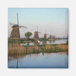 Aimant Windmills, Kinderdijk, Pays-Bas