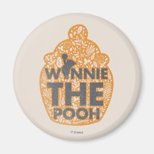 Aimant Winnie le pot de l'ouragan Floral