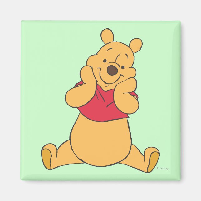 Aimant Winnie l'Ooh 12 (Devant)