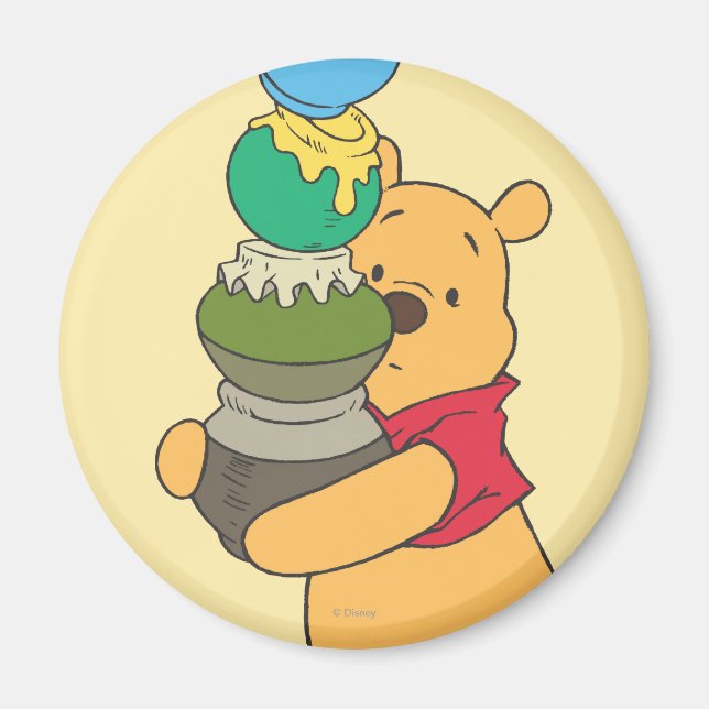 Aimant Winnie l'Ooh 3 (Devant)