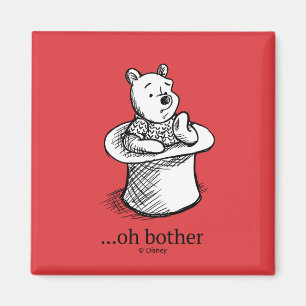 Aimant Winnie l'Ooh   Oh Bother Citation