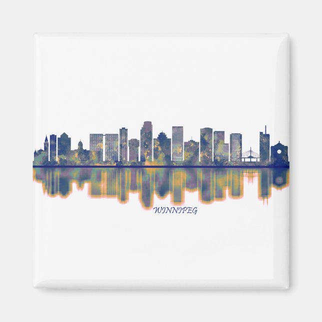 Aimant Winnipeg Skyline (Devant)