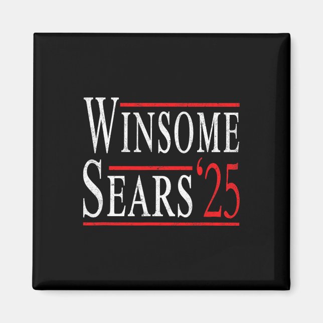 Aimant Winsome Sears Virginia Governor Election 2025 Repu (Devant)
