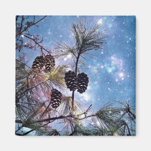 Aimant Winter Pine Cones