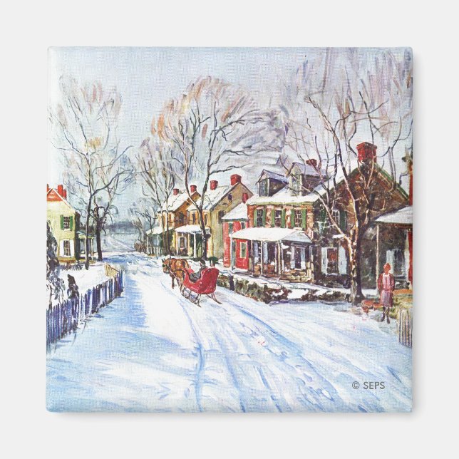 Aimant Winter Wonderland (Devant)