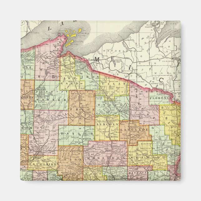 Aimant Wisconsin (Devant)