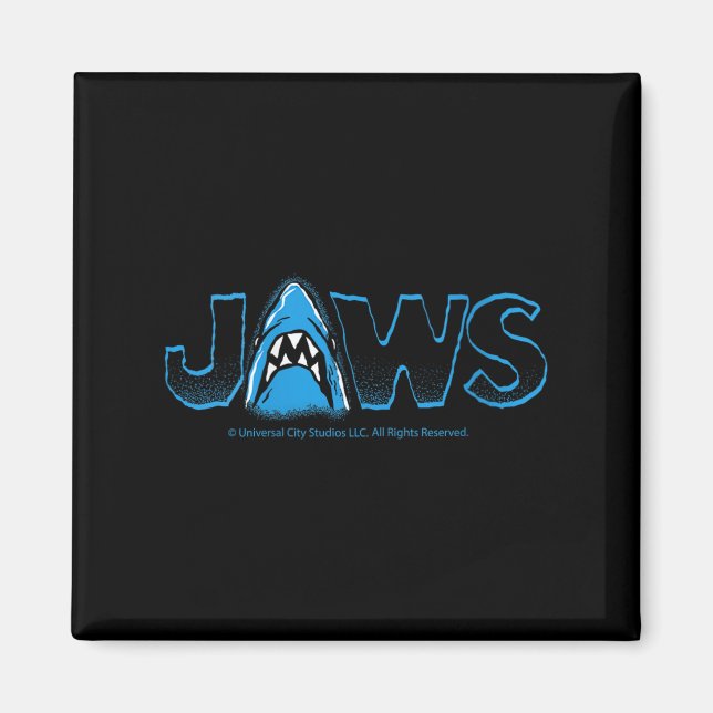 Aimant Womens Jaws 2025 Clic Shark Movie Icon Design V-ne (Devant)