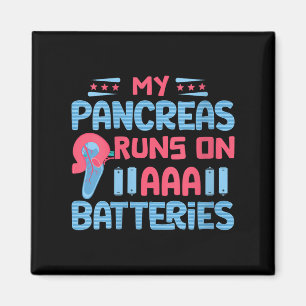 Aimant Womens My Pancreas Fonctionne Sur Les Batteries Aa