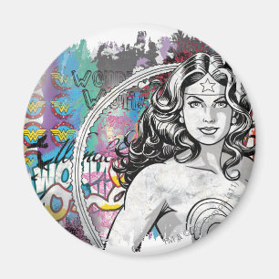 Aimant Wonder Woman Collage 6