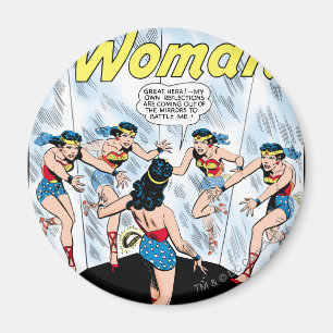 Aimant Wonder Woman Mennace du miroir