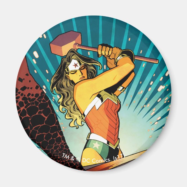 Aimant Wonder Woman New 52 Couverture comique #7 (Devant)