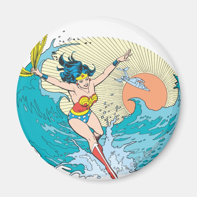 Aimant Wonder Woman Ocean Sky (Devant)