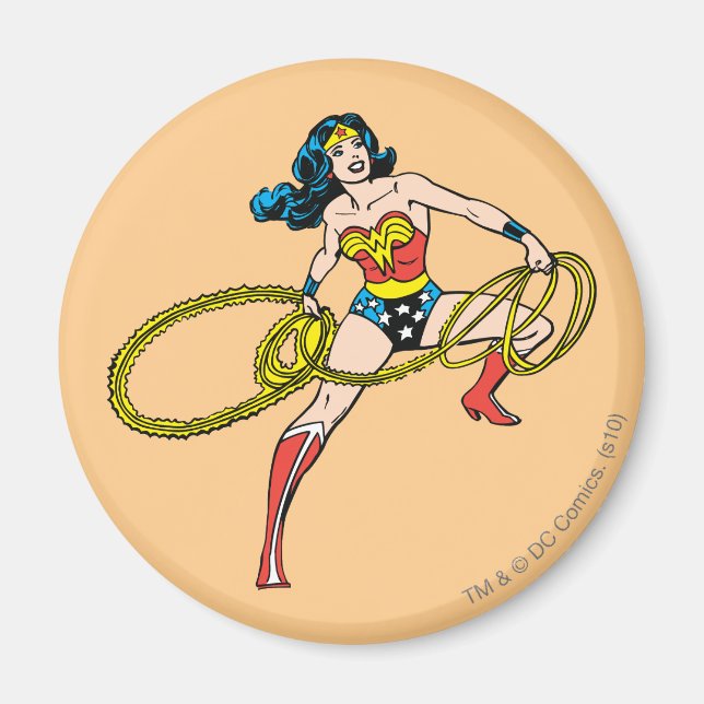 Aimant Wonder Woman Swing Lasso Right (Devant)