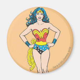 Aimant Wonder Woman tient sur les hanches
