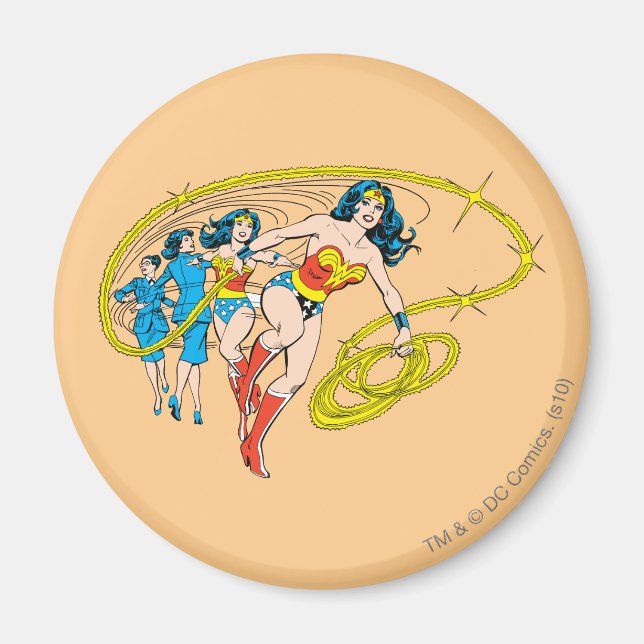 Aimant Wonder Woman Transform (Devant)