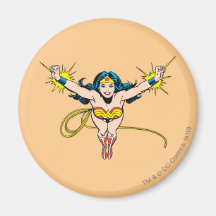 Aimant Wonder Woman va de l'avant
