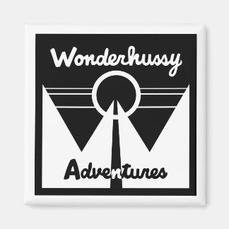 Aimant Wonderhussy Adventures Black & White Spotlight