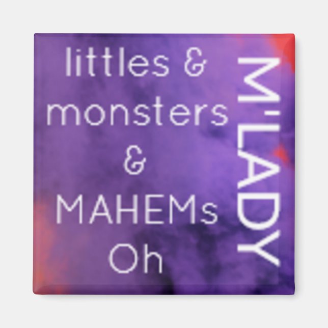 Aimant Word Image de Lady Gaga (Devant)